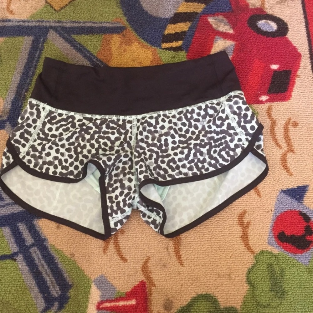Lululemon speed shorts